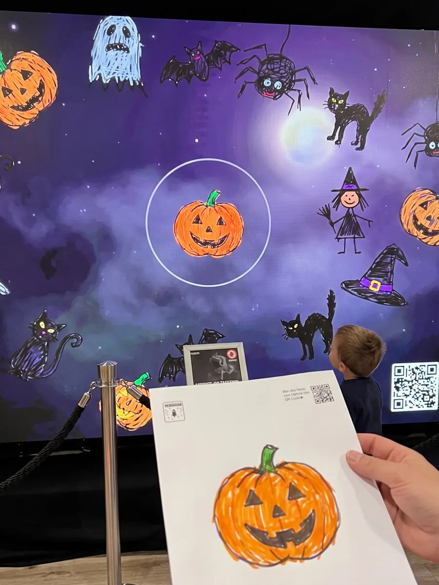 Magic Wall im Halloween-Thema