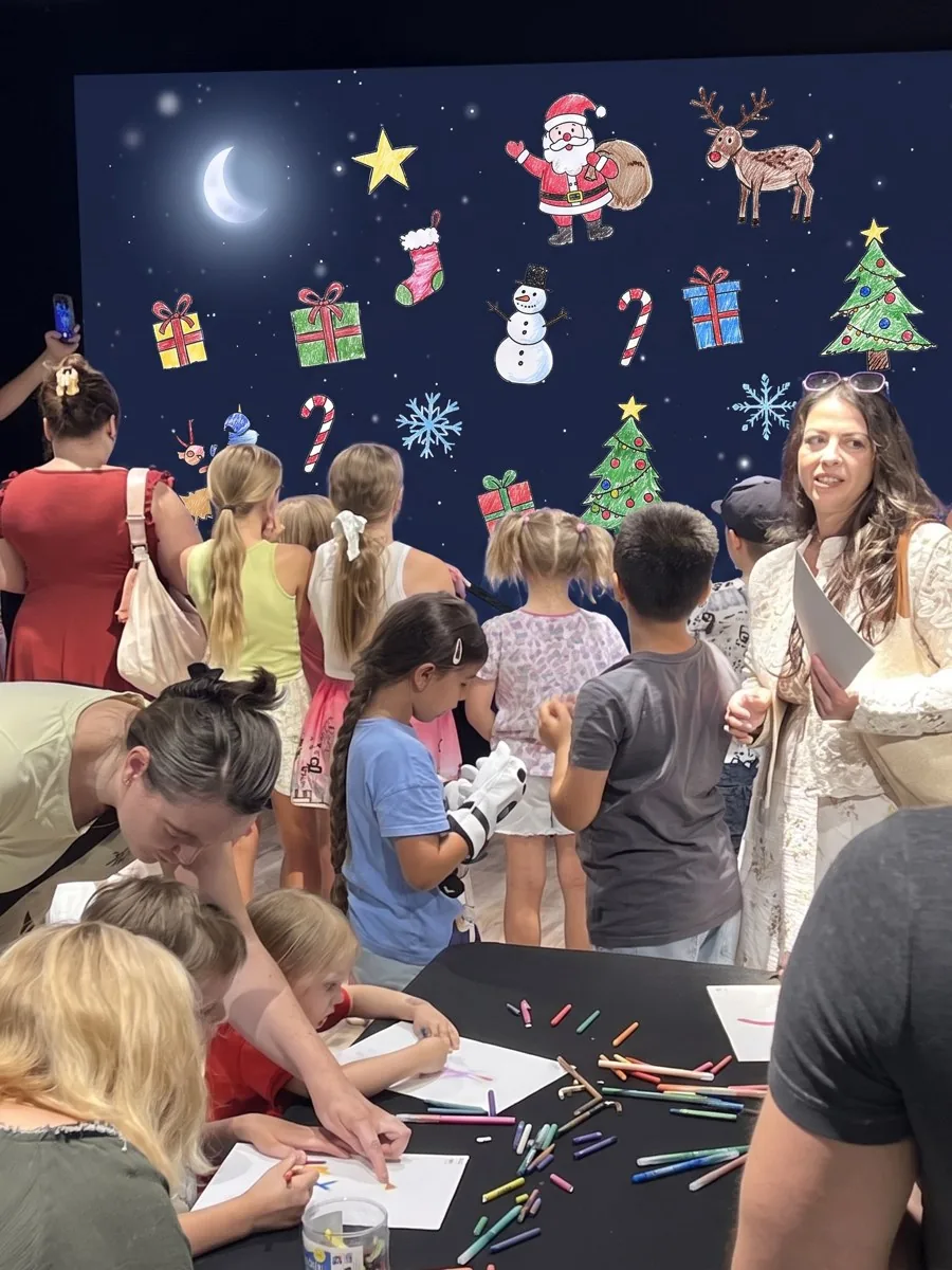 Magic Wall im Weihnachts-Thema